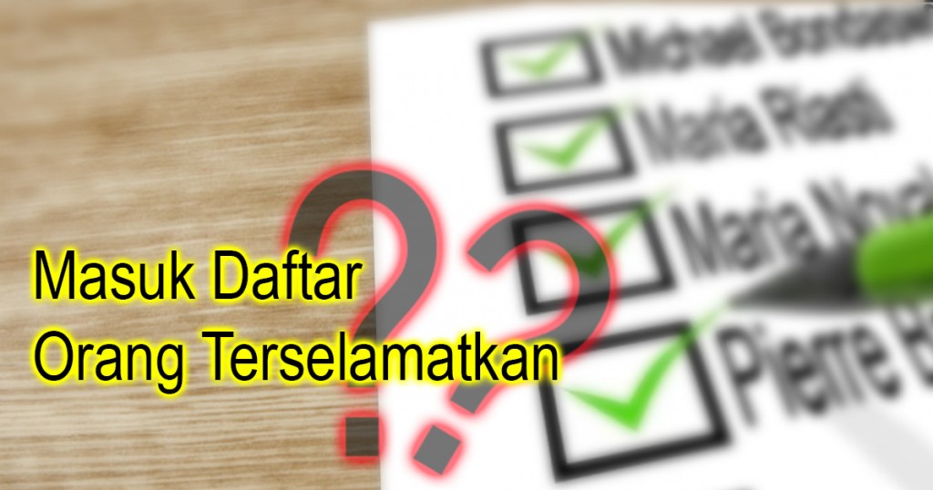 daftar terselamatkan