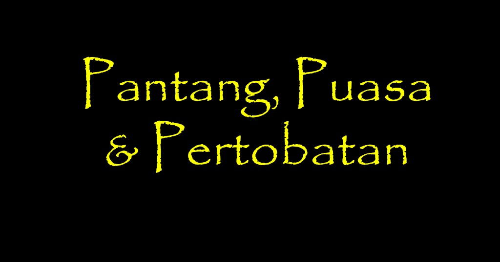 Pantang Puasa dan Pertobatan