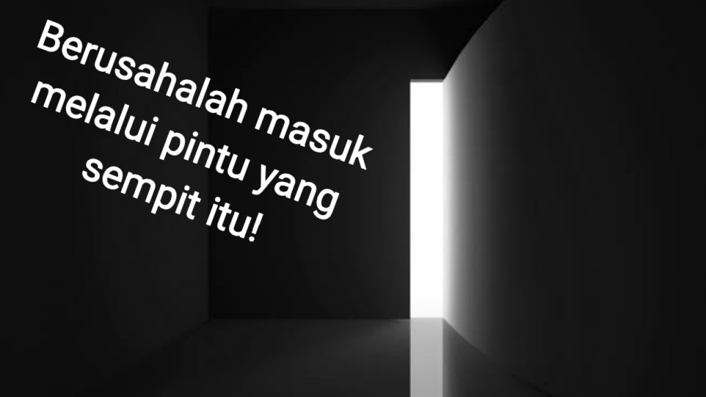 Pintu sempit